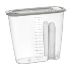Pojemnik plastikowy na art.sypkie 1,5l MOLLY szary 