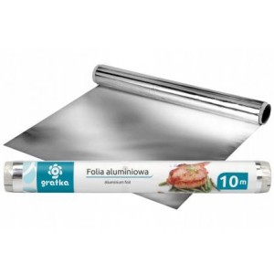 Folia aluminiowa Gratka 10mx28 cm rolka