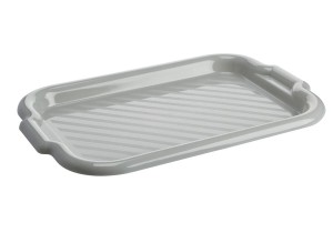 Taca prostokątna Molly 40x28 cm szary