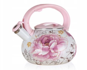 Czajnik emaliowany magnolia 3l