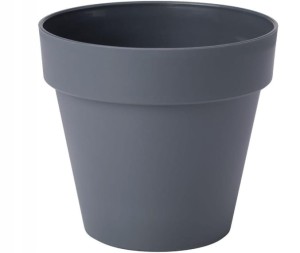 Osłonka plastikowa Ibiza 22 cm Antracyt