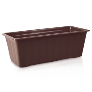 Skrzynka Balkonowa Doniczka Agro 40 cm Brąz