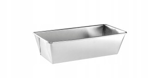 Blacha fakturowana metalowa Platino Keks 26cm x 12,5cm 