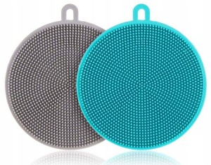 Zestaw 2szt gąbek silikonowych BRILANZ 11cm