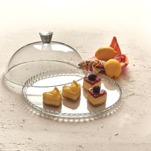 Patera Patisserie z kloszem 32 cm