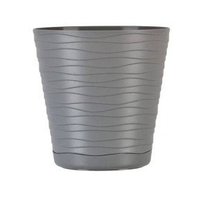 Doniczka Tedi 15 cm Popiel