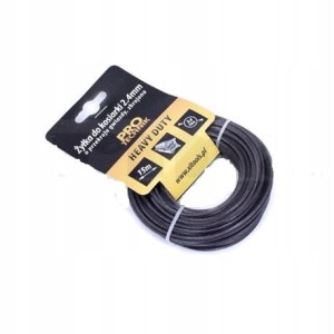Żyłka do kosiarek spiralna 2.4mm/15m wzmoc. rdzeń