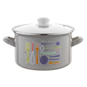 Garnek emaliowany Staffio Emalia Pleszew 22 cm 4,7 l