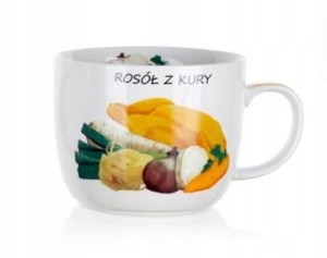 Kubek Banquet KUBEK NA ZUPĘ SERIA porcelana 730 ml