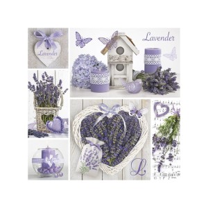 Serwetki Daisy lawenda 20szt 