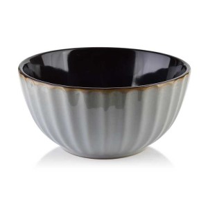 Salaterka ceramiczna Evie Grey 600 ml 15 cm