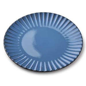 Talerz obiadowy Evie Blue 26,5 cm