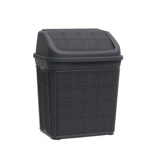 Kosz na śmieci łazienkowy 6,5 l Willow antracytowy