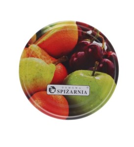 Zakrętka 82/6 nadruk owoce pak.10szt