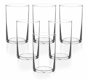 Szklanki proste Krosno Basic 250 ml 6 sztuk