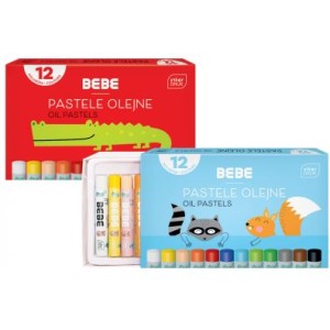 Pastele olejne BB KIDS 12 kolorów
