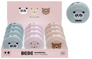 Temperówka podwójna z pojemnikiem Girl BEBE Friends