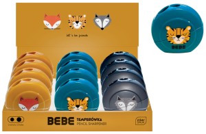 Temperówka podwójna z pojemnikiem Boy BEBE Friends