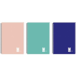 Kołozeszyt Interdruk One Color A4/80k kratka