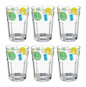 Szklanki Wysokie Tropic 380 ml 3 szt