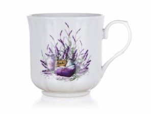 Kubek ceramiczny MAXI LAWENDA 560 ml