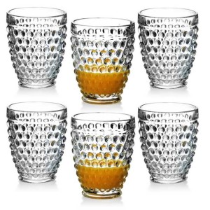 Komplet 6 szklanek Elise Dots 300 ml