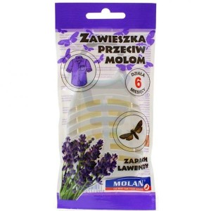 Zawieszka do szaf na mole - zapach lawendowy 00236