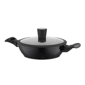 Garnek aluminiowy niski magnum z/p 24cm 2,5l 