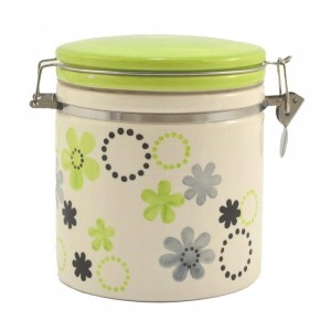 Pojemnik ceramiczny hermetyczny Kwiat 1,4L