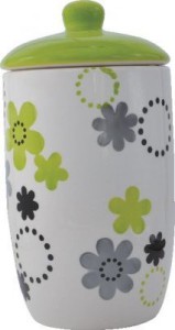 Pojemnik Kwiat ceramiczny 10x19 cm