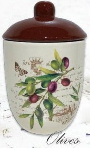 Pojemnik Ceramiczny Oliwka 730 ml