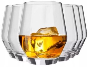 Szklanki do whisky 380 ml Ray 6 sztuk Krosno Glass