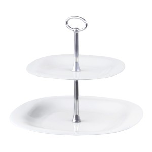 Patera dwupoziomowa Carine 28 cm granit LUMINARC