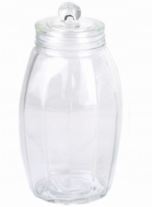 Szklany Słoik do Przechowywania Jedzenia Słój 2,2L
