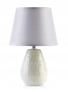 Lampa stołowa 12x10xh30cm Leti Beige