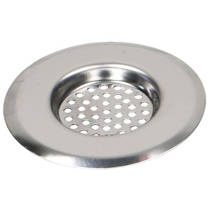 Sitko do zlewu metal 80 mm srebrny