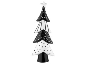 Figurka choinka x-mass 12,5x5,5x32,2cm 