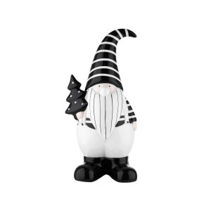 Figurka krasnal porcelanowa 13x10,3x27cm