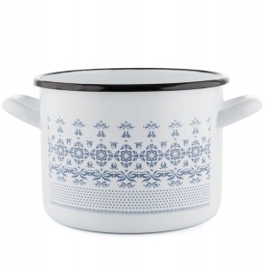 Garnek tradycyjny Emalia Pleszew Majolica 3,2 l