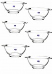 Komplet bulionówek szklanych 6szt 500 ml