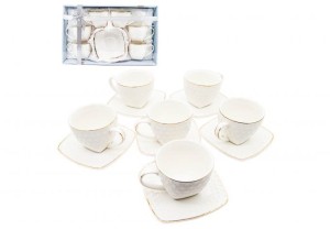 Filiżanka Bella Fiore Francesca porcelana 220 ml 6 szt.