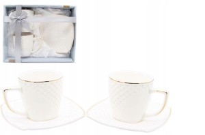 Filiżanka Bella Fiore porcelana 240 ml 2 szt.