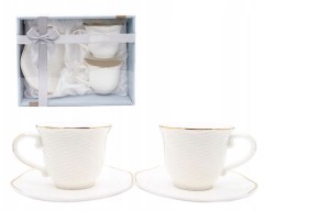 Filiżanka Bella Fiore porcelana 240 ml 2 szt.