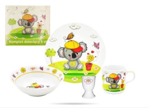 Komplet dziecięcy 4 elem.Koala