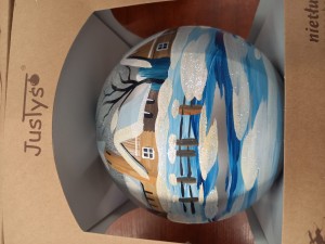 Bombka prezentowa 20 cm