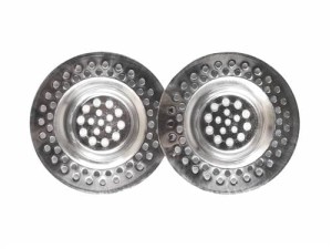 Zestaw sitek - umywalka/zlew 7,5 cm, 2 szt., stal nierdzewna