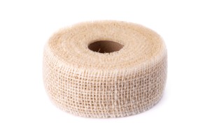 Taśma jutowa 10 m x 5 cm beże