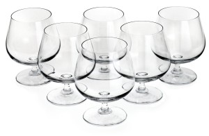 Kieliszki do koniaku Krosno Balance przezroczysty 480ml 6 szt.