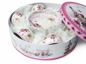 Filiżanka Bella Fiore porcelana 230 ml 6 szt.