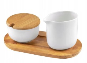Cukiernica Ambition Natural porcelana